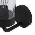 GoodHome Outdoor Wall Lamp Caprera E27 IP44, black