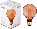 LED Bulb Decorative G80 E27 200lm 1800K amber