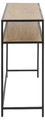 Console Table Seaford Slim, natural oak