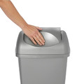 Waste Bin Tazetta Swing 40l, grey