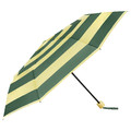 KNALLA Umbrella, foldable green/stripe