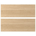 ENHET Drawer front, oak effect, 80x30 cm, 2 pack