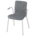 LÄKTARE Conference chair, medium grey/white