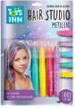 Toys Inn Hair Studio Hair Chalk Metallic 8+