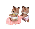 Sylvanian Families Walnut Squirrel Twins 3+