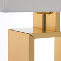 STILTJE Table lamp, off-white/brass