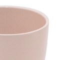 GoodHome Plant Pot Cover Emi 13.5cm, pink