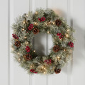 Christmas Wreath with LED Fairview 60 cm