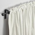 SANELA Curtains, 1 pair, off-white, 140x300 cm