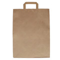 Paper Bag 420x320, soft, grey-beige, 25pcs