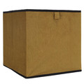 Folding Storage Box Giulia, mustard