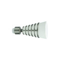 GoodHome GoodHome Curtain Pole Finial Anafi 19 mm, bell