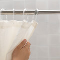 HORNEN Shower curtain rod, 120-200 cm