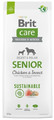 Brit Care Sustainable Senior Chicken & Insect Dog Dry Food 12kg