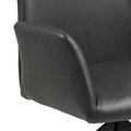 Conference Office Chair Naya, black leather