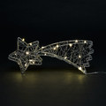 Christmas LED Decoration Star, metal, battery-operated