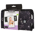 Dooky 3-in-1 Changing Pack Romantic Leaves Black