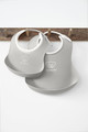 BABYBJÖRN Soft Bibs - small&big, grey