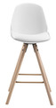 Bar Stool Oslo, high, white