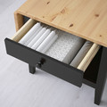 ARKELSTORP Coffee table, black, 65x140x52 cm