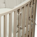 LEANDER Bumper for CLASSIC™ Baby Cot, cappuccino