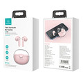 USAMS Bluetooth Headphones Earphones 5.1 TWS BU Series, pink