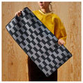 BLÅSKATA Gaming mouse pad, black/gray patterned, 40x80 cm