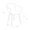 Chair Glad, beige