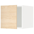 METOD Top cabinet, white/Askersund light ash effect, 40x40 cm