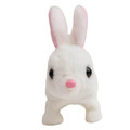 Interactive Toy Bunny, battery-operated, 1pc, assorted colours, 3+