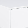 Nightstand Bedside Table Mitra, white