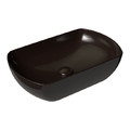 Ravak Countertop Wash-Basin Ceramik Slim O 50 cm, black