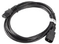 Lanberg Extension Power Cable IEC 320 C13 - C14 VDE 3M Black