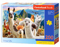 Castorland Children's Puzzle Llamas Selfie 200pcs 7+