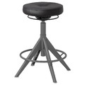 TROLLBERGET Active sit/stand support, Grann black