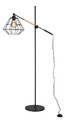 Floor Lamp Boogie 1 x 60 W E27, black