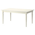 INGATORP / INGOLF Table and 6 chairs, white/white, 155/215 cm
