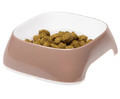 Dog Bowl Glam Large, beige-grey