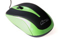 Media-Tech Optical Wired Mouse Plano, black-green
