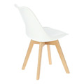 Dining Chair Norden Cross PP, white