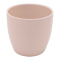GoodHome Plant Pot Cover Emi 13.5cm, pink