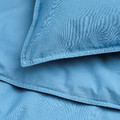 ÄNGSLILJA Duvet cover and pillowcase, blue, 150x200/50x60 cm