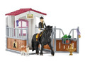 Schleich Horse Box with Horse Club Tori and Princess 5+