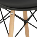 Dining Chair Norden DSW PP, black