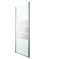 GoodHome Shower Door Beloya 90 cm, chrome/mirror glass