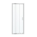 GoodHome Sliding Shower Door Beloya 80 cm, chrome/transparent