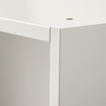 PAX Wardrobe frame, white, 100x58x201 cm