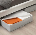 STUK  Storage case, white/grey, 71x51x18 cm