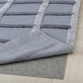 SKUGGSVINGEL Rug, flatwoven, light blue/handmade, 240x300 cm