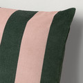 IDGRAN Cushion cover, stripe/pink green, 50x50 cm